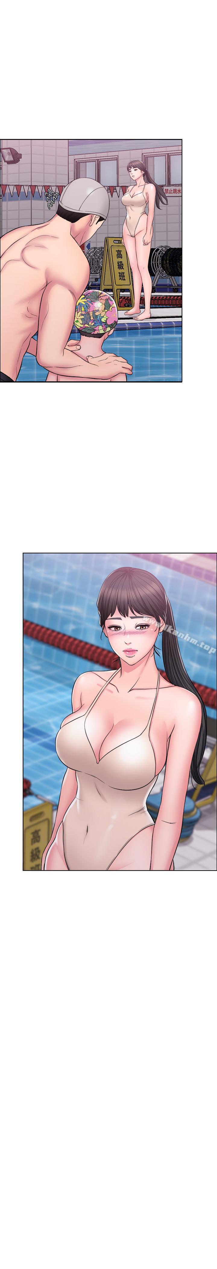 湿身游泳课 第1話-人妻上遊泳課的目的 韩漫图片11