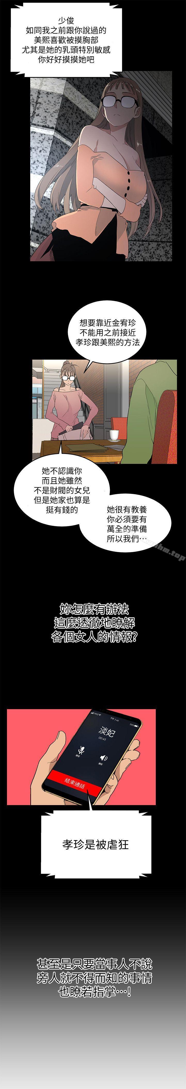 漫画韩国 食物鏈   - 立即阅读 第19話 - 起疑第22漫画图片